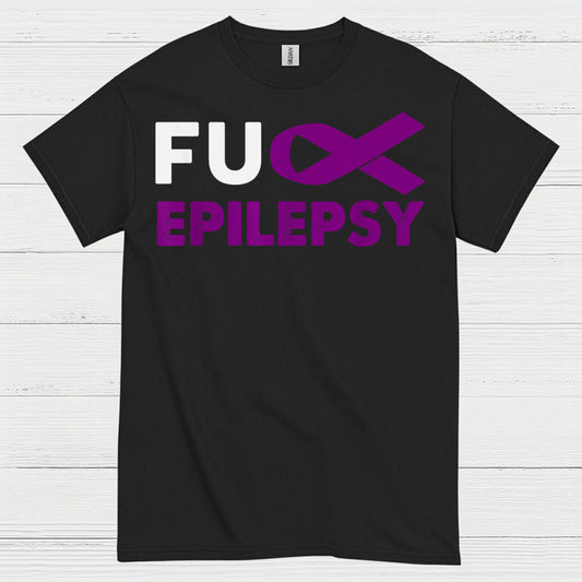 Fight Epilepsy Bold Statement T Shirt