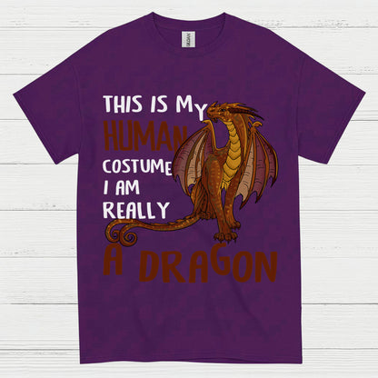 This Is My Human Costume I’m Really A Dragon T Shirt