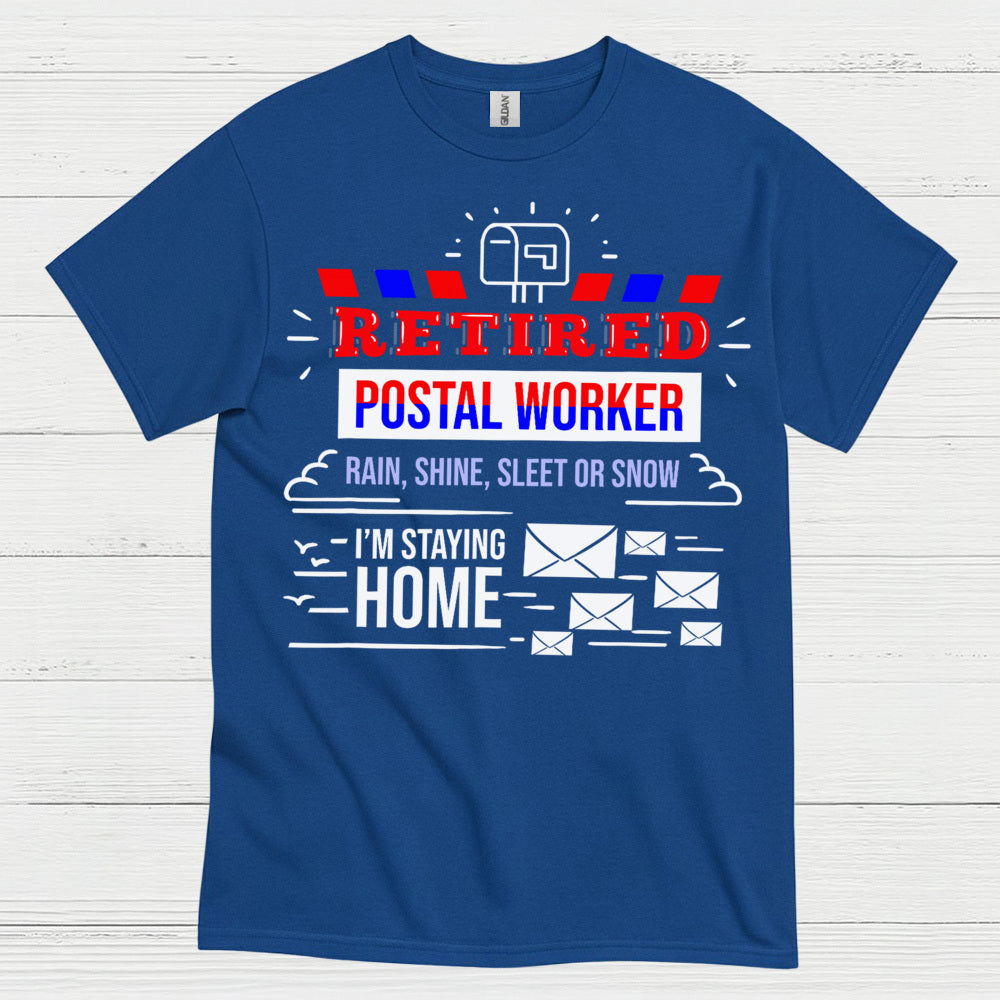 Retired Postal Worker T Shirt