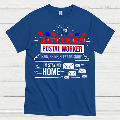 Retired Postal Worker T Shirt