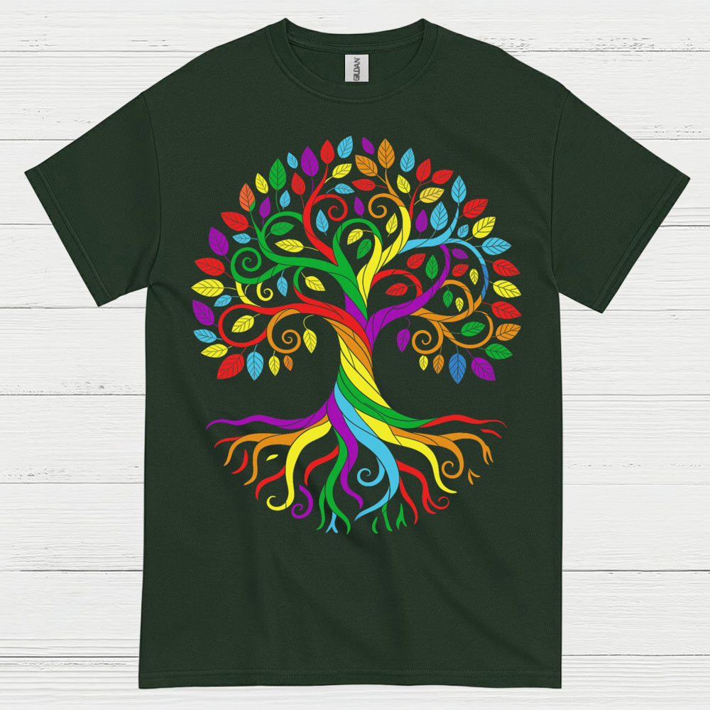 Pride Roots Of Life Tree T Shirt