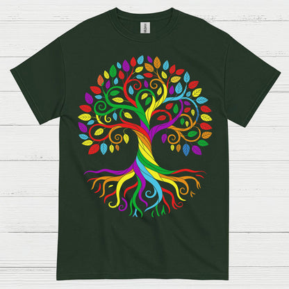 Pride Roots Of Life Tree T Shirt