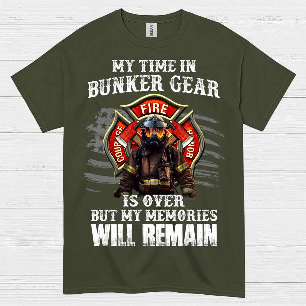 Retired Firefighter Memories T Shirt