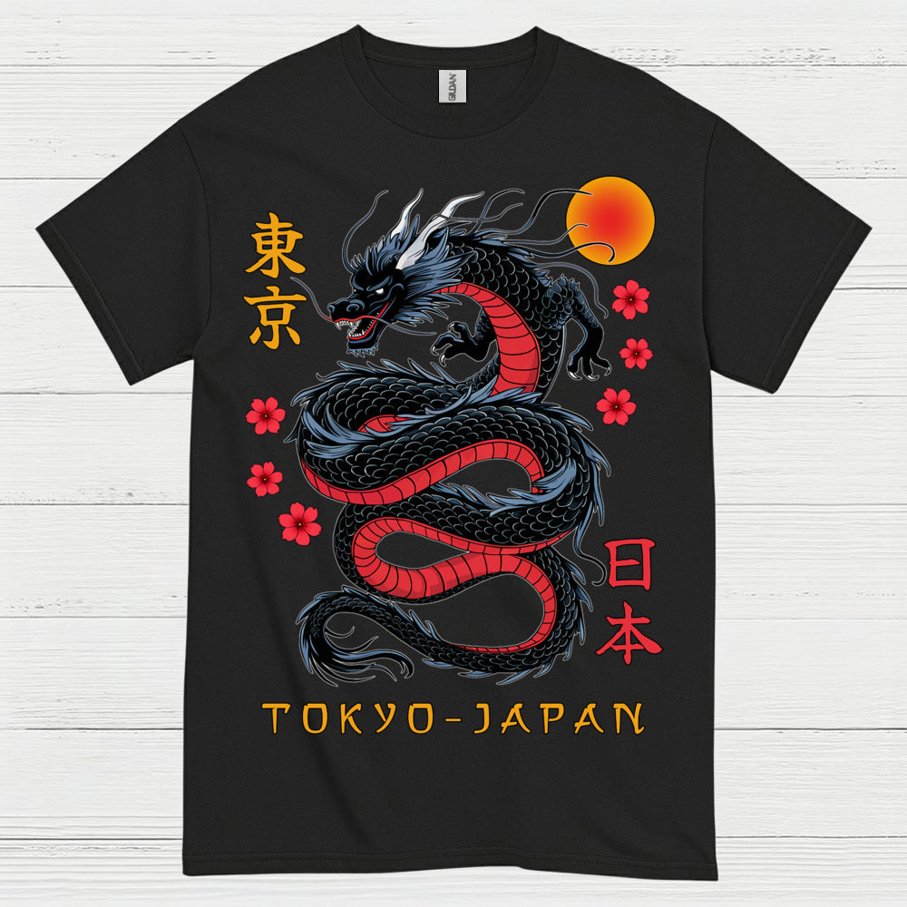 Tokyo Japan Dragon T Shirt