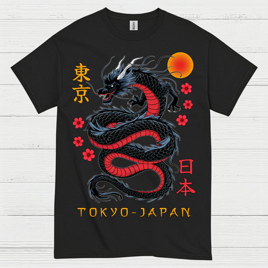 Tokyo Japan Dragon T Shirt