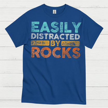 Easily Distracted Rock Lover T Shirt