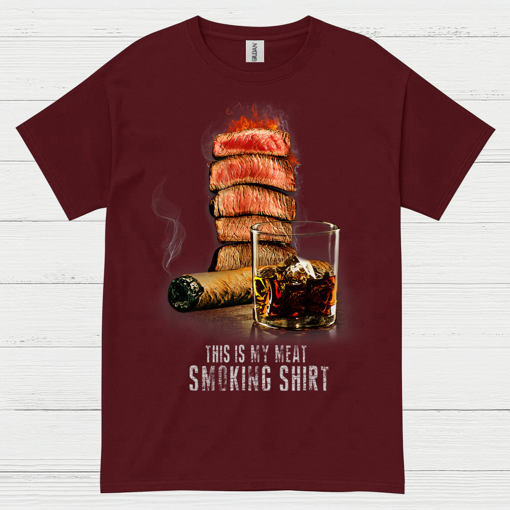 Meat Smoking Shirt BBQ T Shirt