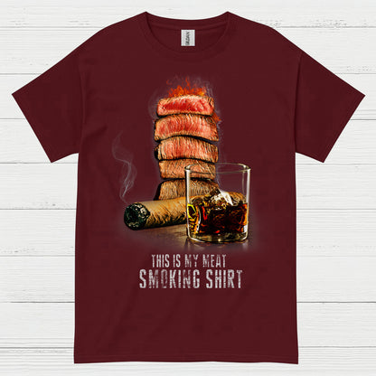 Meat Smoking Shirt BBQ T Shirt