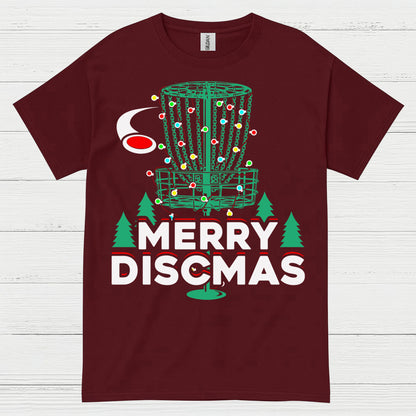 Merry Discmas Disc Golf T Shirt