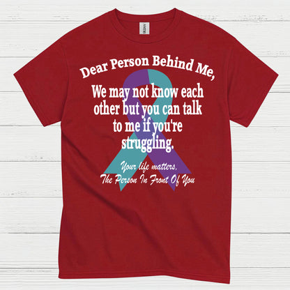 Mental Health Awareness Message T Shirt