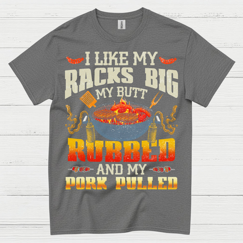 Big Racks And Pulled Pork BBQ T Shirt