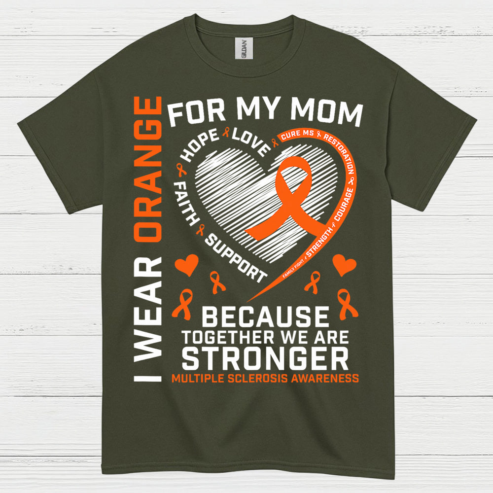 Wear Orange For My Mom T Shirt