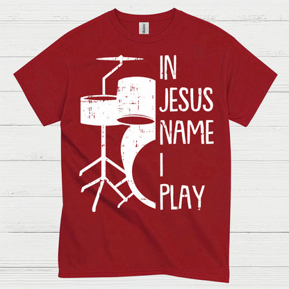 Play For Jesus Drums T Shirt