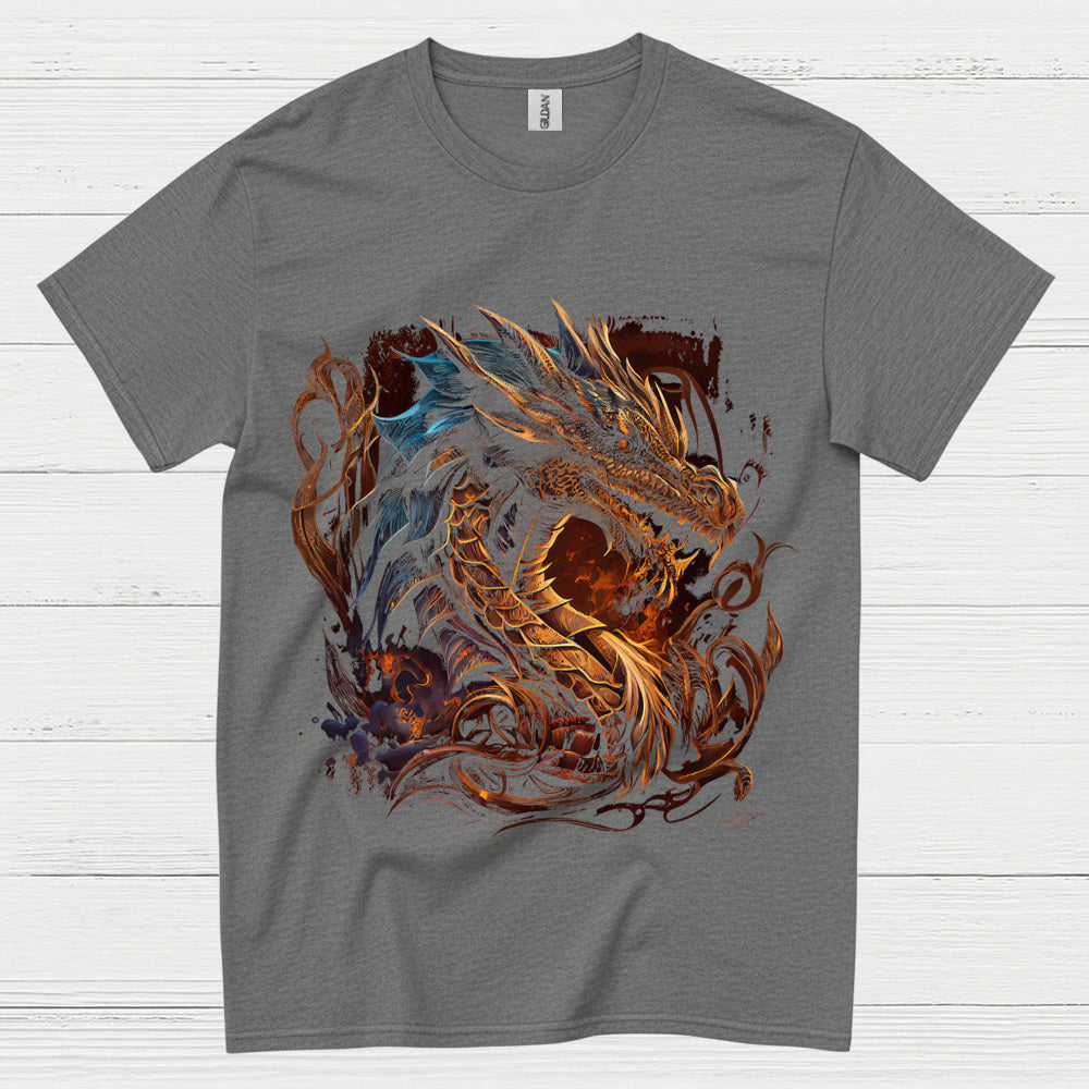Fire and Fury Dragon T Shirt