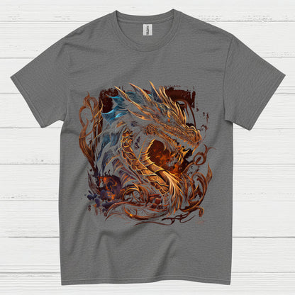 Fire and Fury Dragon T Shirt