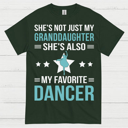 Favorite Granddaughter Dancer Family T Shirt