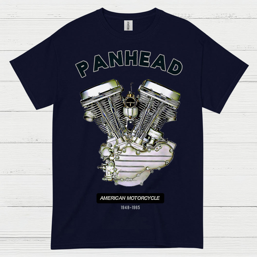 Panhead American Motorcycle Engine T Shirt