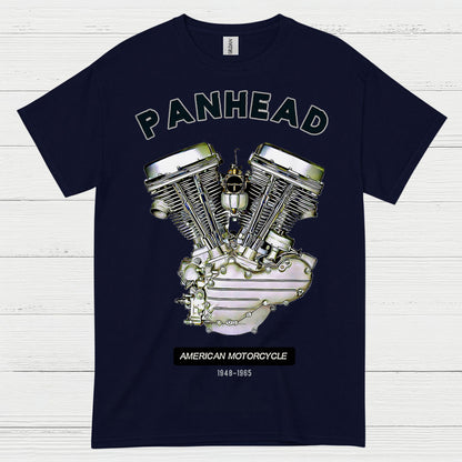 Panhead American Motorcycle Engine T Shirt