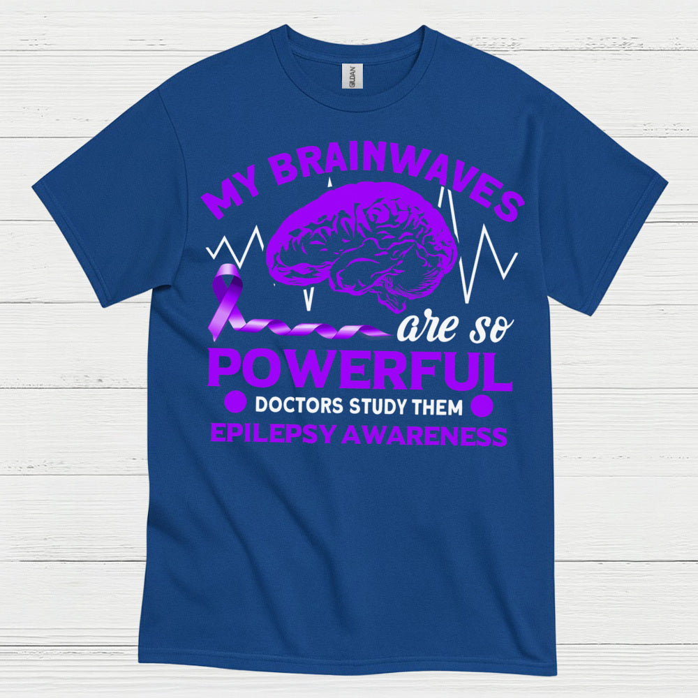 My Brainwaves Powerful Epilepsy Awareness T Shirt