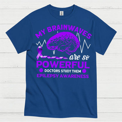My Brainwaves Powerful Epilepsy Awareness T Shirt