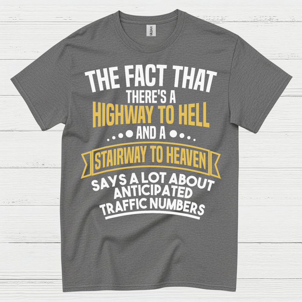 Highway To Hell Stairway To Heaven T Shirt