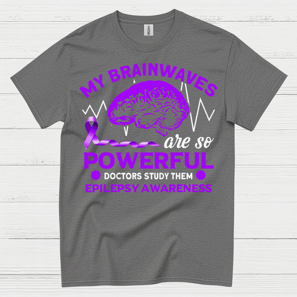My Brainwaves Powerful Epilepsy Awareness T Shirt