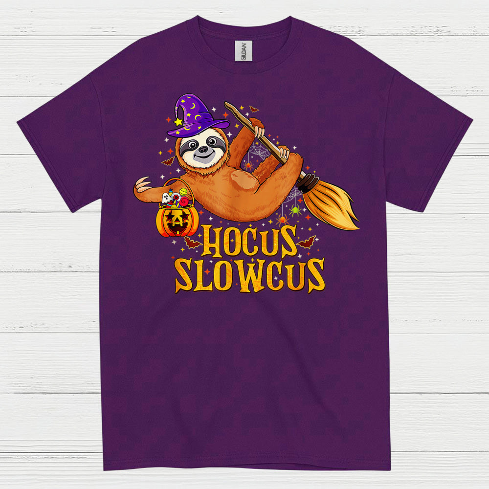 Hocus Slowcus Halloween Sloth T Shirt