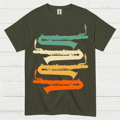 Retro Trumpet Music Lover T Shirt