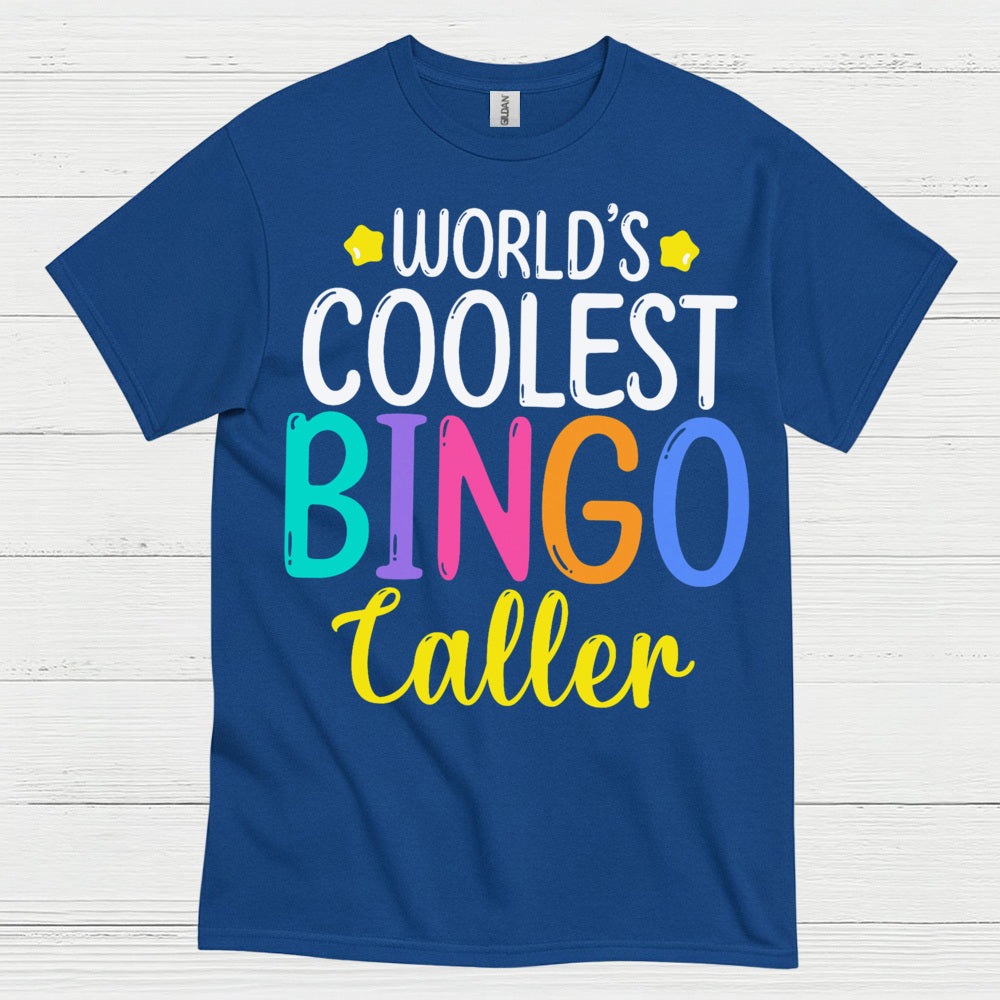 Worlds Coolest Bingo Caller T Shirt