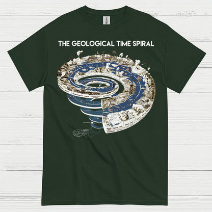 Geological Time Spiral T Shirt