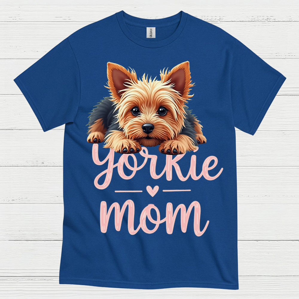 Yorkie Mom Cute Dog Lover T Shirt
