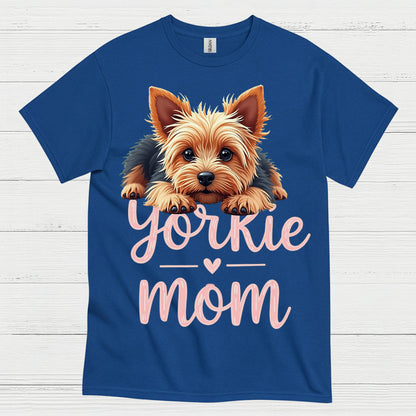 Yorkie Mom Cute Dog Lover T Shirt