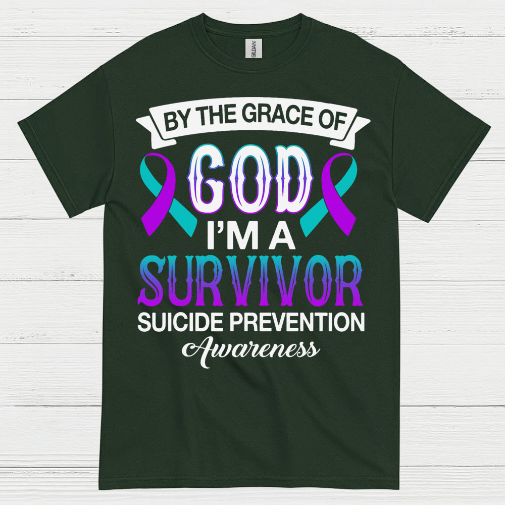 By The Grace Of God I’m A Survivor T Shirt