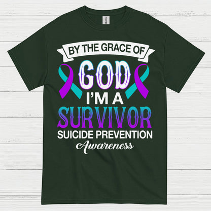 By The Grace Of God I’m A Survivor T Shirt