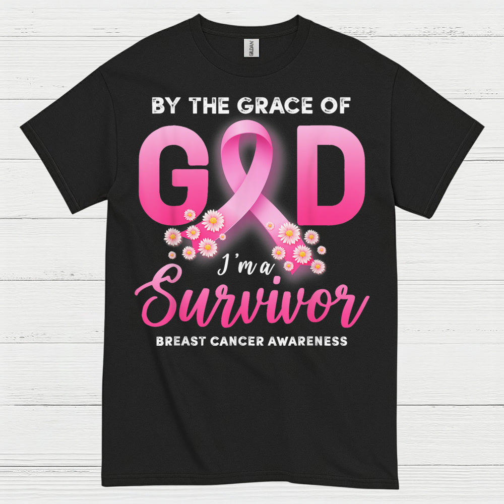 By The Grace Of God Survivor T Shirt