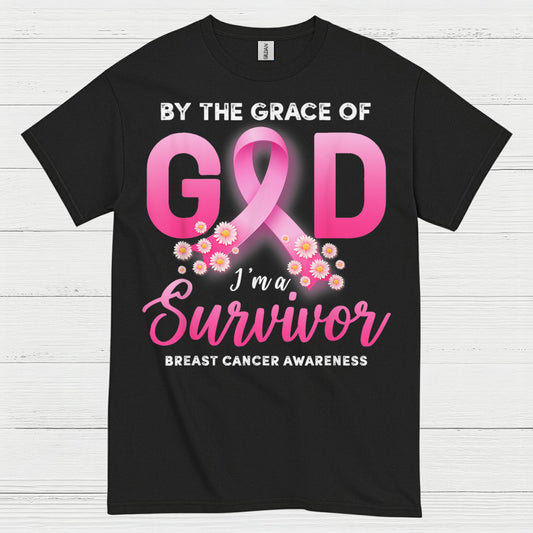 By The Grace Of God Survivor T Shirt