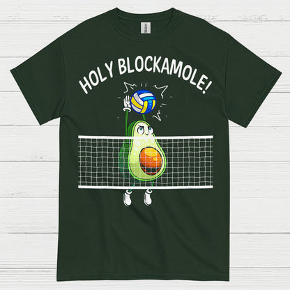 Holy Blockamole Volleyball Humor T Shirt