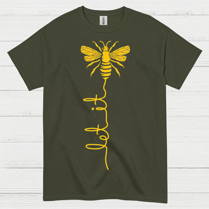 Bee Faith Minimalist T Shirt