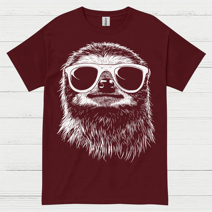 Cool Sunglasses Sloth Graphic T Shirt