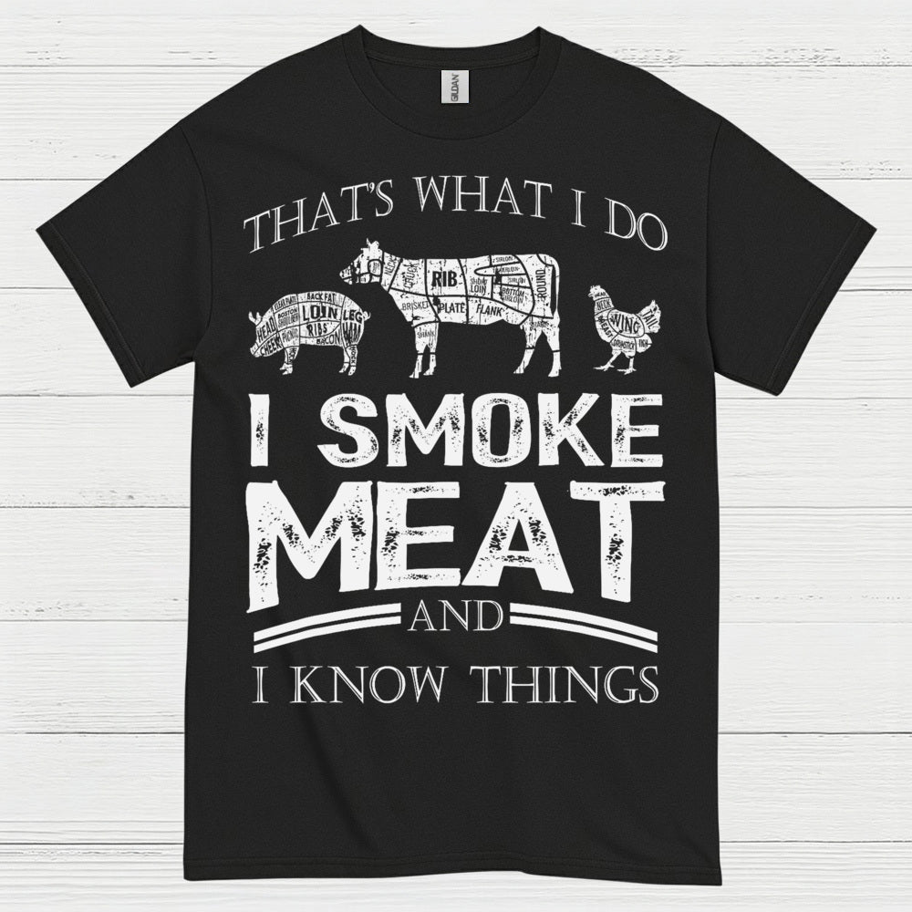 Smoke Meat BBQ T Shirt