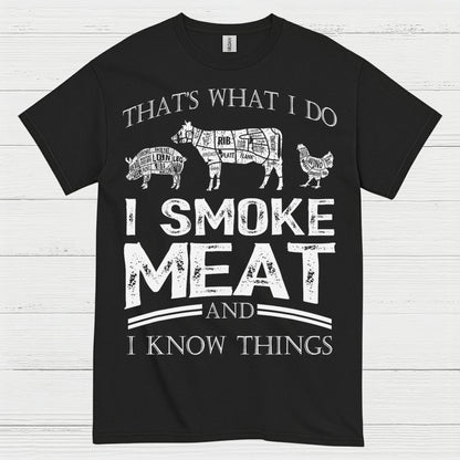 Smoke Meat BBQ T Shirt