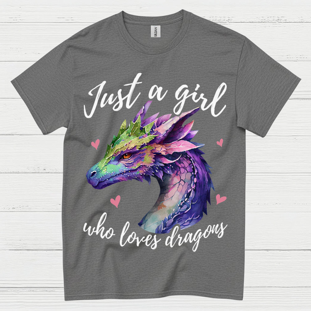Dragon Lover Girl T Shirt