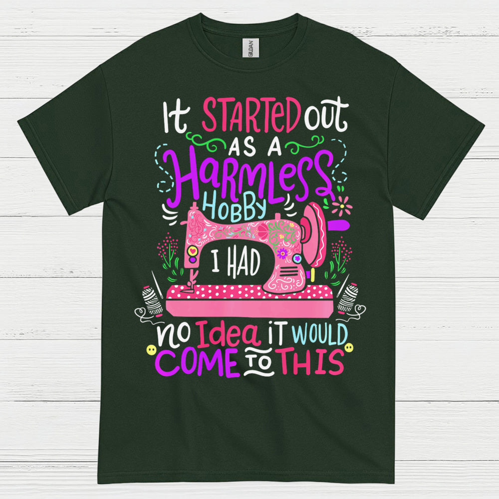 Colorful Harmless Hobby Sewing T Shirt