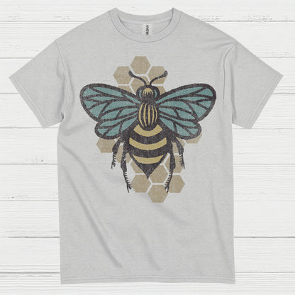 Vintage Honey Bee Nature Lover T Shirt