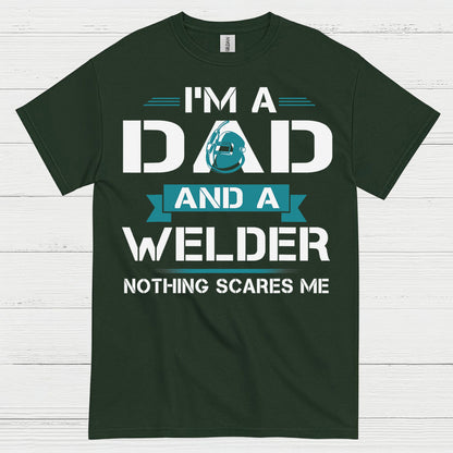 Dad And Welder Pride T Shirt