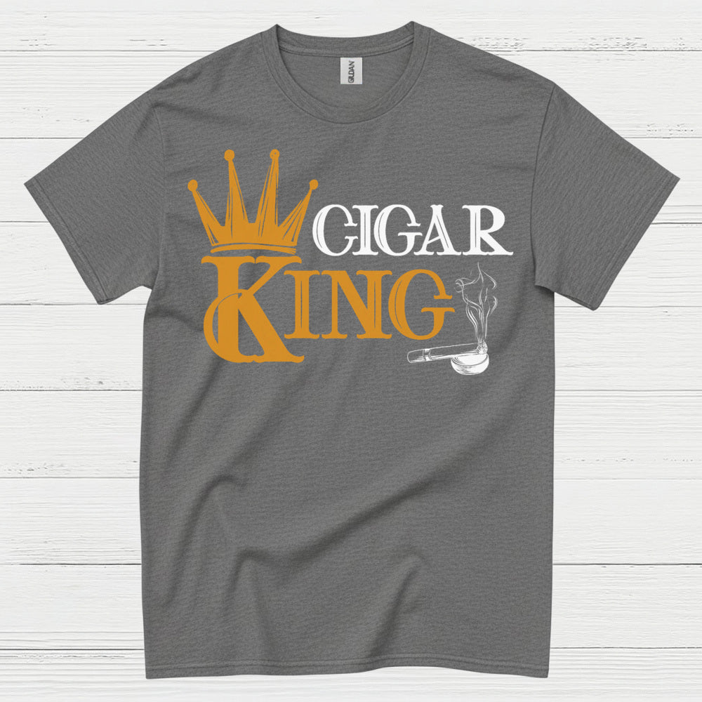 Cigar King Crowned Cigar T Shirt