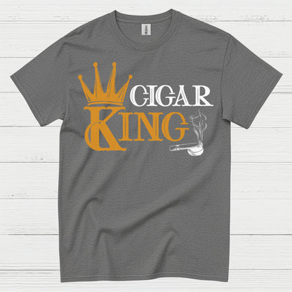 Cigar King Crowned Cigar T Shirt