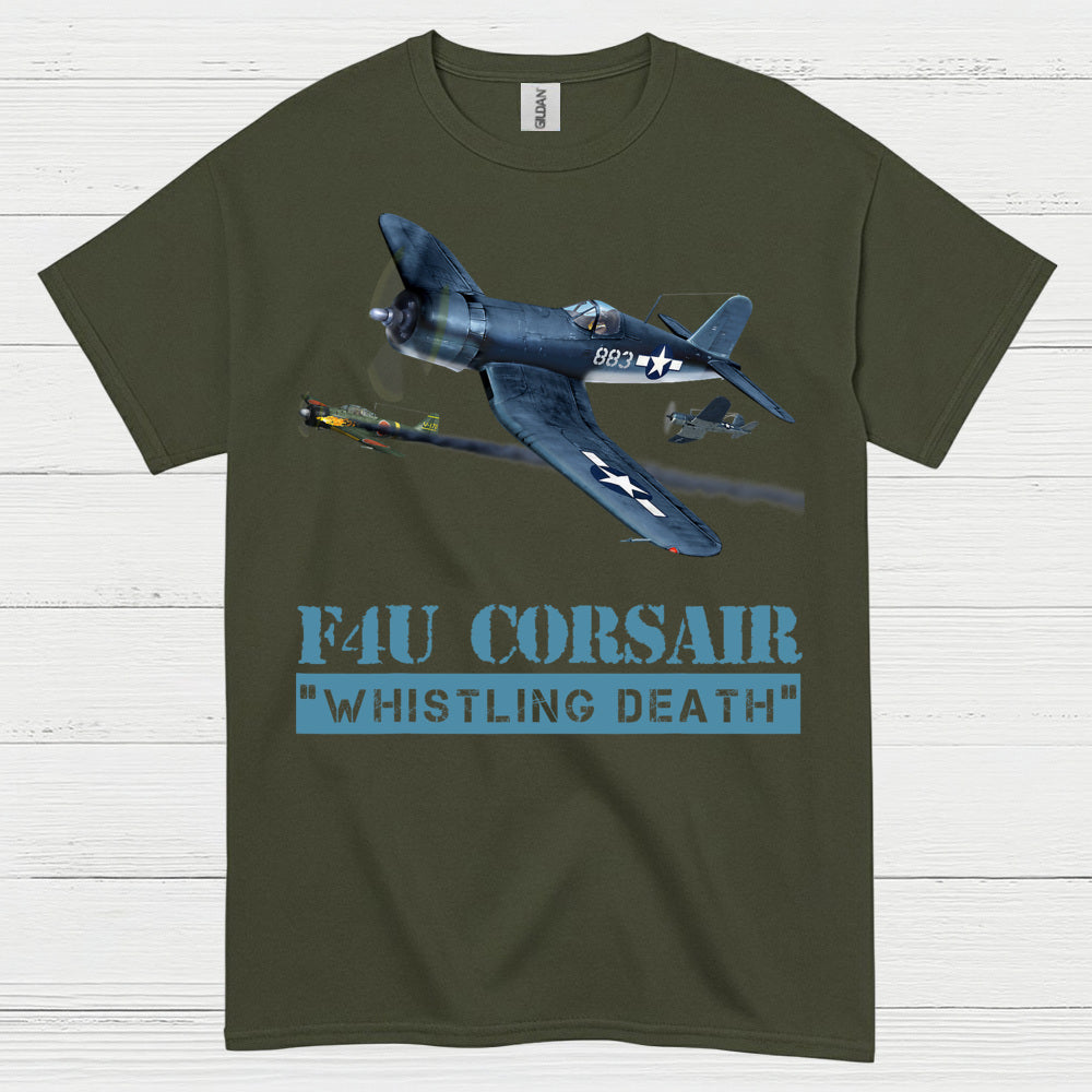 F4U Corsair Whistling Death T Shirt