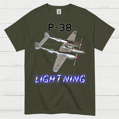 P-38 Lightning T Shirt