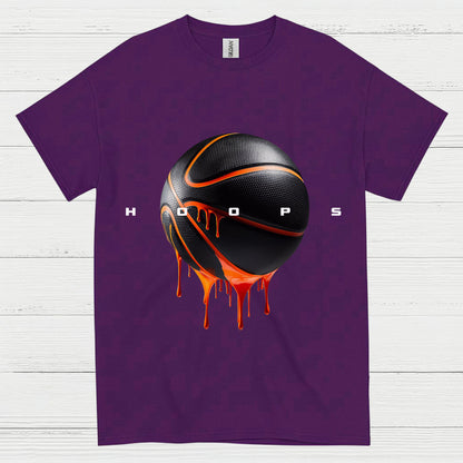 Dripping Basketball Hoops T Shirt